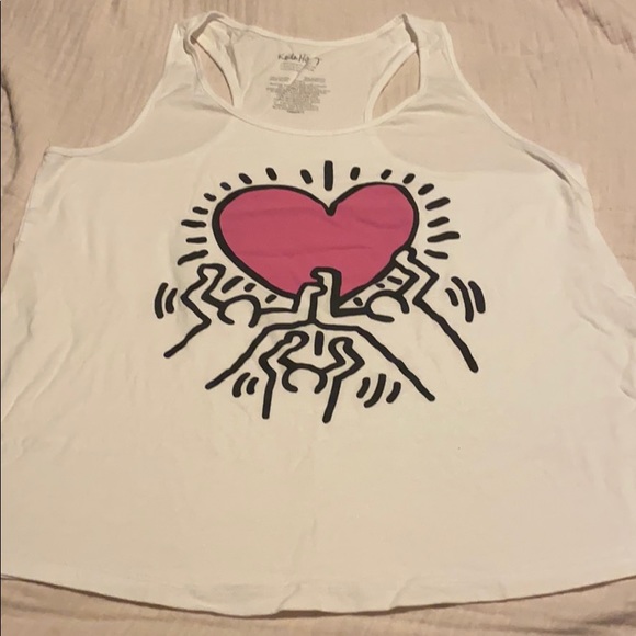 torrid Tops - Racerback Keith Haring Tank